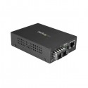 StarTech.com MCMGBSCSM10 1000Mbit/s 1310nm Monomodo Negro convertidor de medio