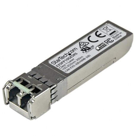 StarTech.com Módulo Transceptor de Fibra SFP+ de 10 gigabits Compatible con Juniper EX 10GE SR EXSFP10GESRS
