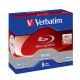 Verbatim BD-RE SL 25GB 2x 5 Pack Jewel Case BD-RE 25GB 5pieza(s) 43615