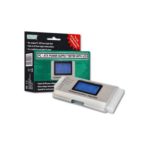 Digitus ATX Power Supply Tester with LCD DA-70601