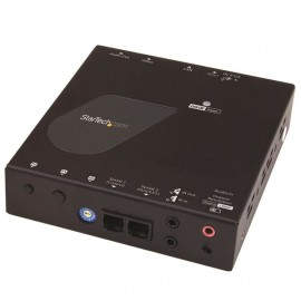 StarTech.com ST12MHDLAN4R Receptor AV Negro ST12MHDLAN4R
