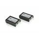 Aten VE803 AV transmitter & receiver Negro, Gris