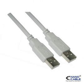 Nanocable USB A/M - A/M  2M