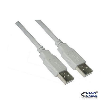 Nanocable USB A/M - A/M  2M