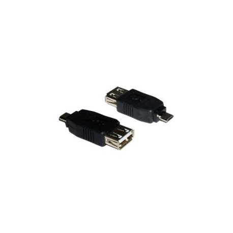 Nanocable Adaptador USB 2.0 A/H MicroUSB B/M