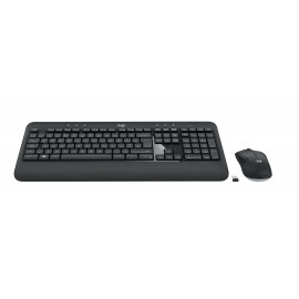 Logitech MK540 Advanced RF inalámbrico QWERTY Español Negro, Blanco 920-008680