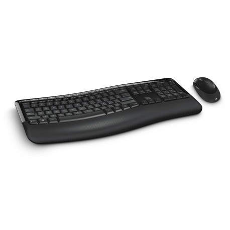 Microsoft Desktop 5050 RF inalámbrico QWERTY Negro PP4-00012