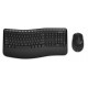 Microsoft Desktop 5050 RF inalámbrico QWERTY Negro PP4-00012