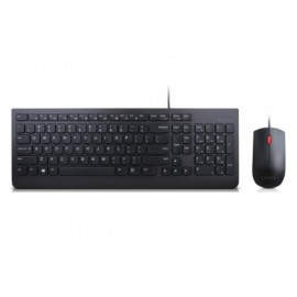 Lenovo Essential USB QWERTY Español Negro 4X30L79915