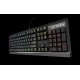 Ozone Teclado Strike X30 RGB Rojo OZSTRIKEX30SPRD