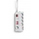 Salicru SPS Safe Master 5salidas AC 250V 1.8m Blanco
