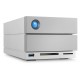 LaCie 2big Dock Thunderbolt 3 20000GB Escritorio Gris STGB20000400