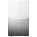 Western Digital MY CLOUD HOME Duo 6 TB 6TB Ethernet Plata, Color blanco WDBMUT0060JWT-EESN