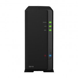 Synology DS118 NAS Compacto Ethernet Negro