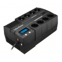 CyberPower BR700ELCD Línea interactiva 700VA 8AC Negro
