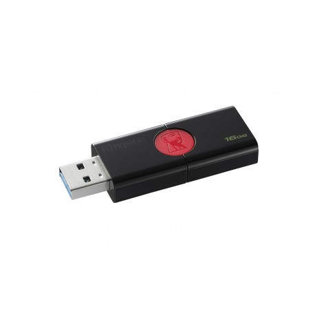 Kingston Technology DataTraveler 106 16GB 3.0 (3.1 Gen 1) Conector USB Tipo A Negro, Rojo DT106/16GB