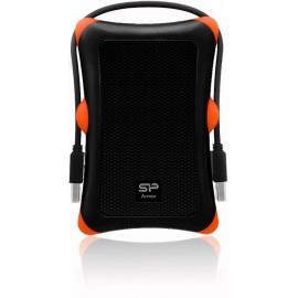 Disco Duro Silicon Power Armor A30 - 1 TB - 2.5 Externo - USB 3.0 - 5400 - 8 MB Búfer - Pórtatil - Negro