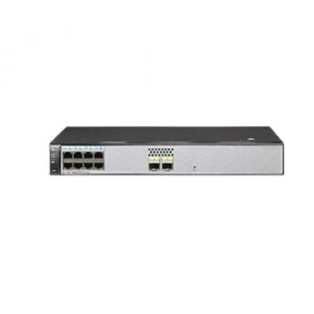 Huawei S1720-10GW-PWR-2P-E Gestionado Gigabit Ethernet (10/100/1000) Energía sobre Ethernet (PoE) 1U Negro, Gris 98010754