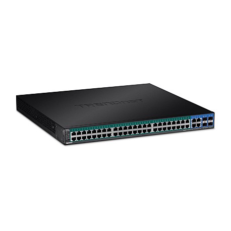 Trendnet TPE-5240WS Gigabit Ethernet (10/100/1000) Energía sobre Ethernet (PoE) 1U Negro