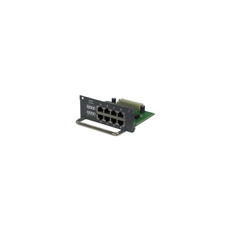 KTI Networks 8-port fast ethernet module for 3+2 slot modular KS-2601-8MC