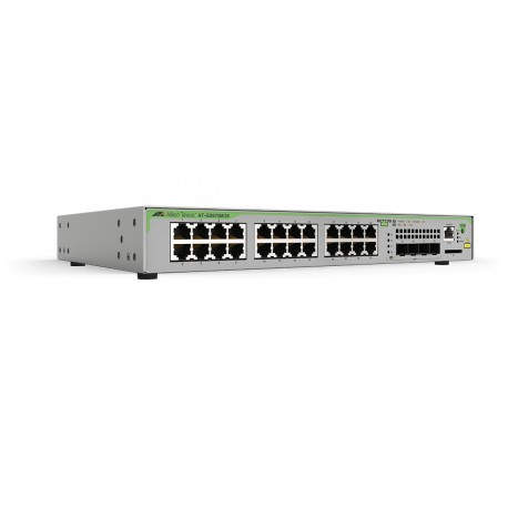 Allied Telesis GS970M Gestionado L3 Gigabit Ethernet (10/100/1000) Energía sobre Ethernet (PoE) 1U Gris 990-005793-50