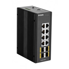 D-Link DIS-300G-12SW Gestionado L2 Gigabit Ethernet (10/100/1000) Negro