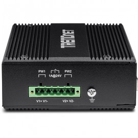 Trendnet TI-UPG62 No administrado L2 Gigabit Ethernet (10/100/1000) Energía sobre Ethernet (PoE) Negro TI-UPG62