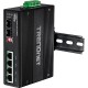 Trendnet TI-UPG62 No administrado L2 Gigabit Ethernet (10/100/1000) Energía sobre Ethernet (PoE) Negro TI-UPG62