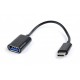Gembird AB-OTG-CMAF2-01 USB Tipo C USB Type-A Negro