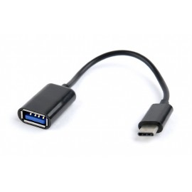 Gembird AB-OTG-CMAF2-01 USB Tipo C USB Type-A Negro
