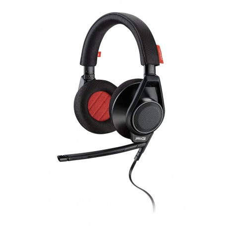 Plantronics Rig Negro y Rojo