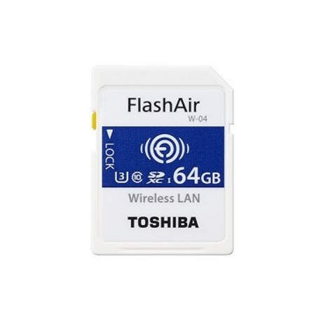 Toshiba Flashair W-04 64GB SDXC UHS-I THN-NW04W0640E6