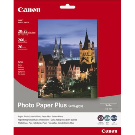 Canon SG-201 - 20x25cm Photo Paper Plus, 20 sheets