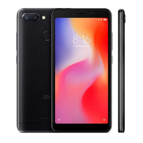 Xiaomi Redmi 6  (5.45'') 3 GB 32 GB Dual SIM 4G Black  mzb6700eu