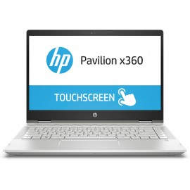 HP Pavilion x360 14-cd0011ns Plata Híbrido (2-en-1)  (14'')  Pantalla táctil 1,60 GHz Intel Core i5-8250U 4AR56EA
