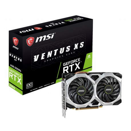MSI V375-035R tarjeta gráfica GeForce RTX 2060 6 GB GDDR6 V375-035R
