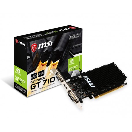 MSI GT-710-1GD3H-LP GeForce GT 710 1GB GDDR3 912-V809-1899