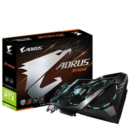 Gigabyte GV-N208TAORUS X-11GC tarjeta gráfica GeForce RTX 2080 Ti 11 GB GDDR6 GV-N208TAORUS X-11GC