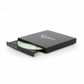 Gembird DVD-USB-02 DVD±RW Negro unidad de disco óptico
