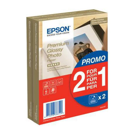 Epson Papel Premiun Glossy Photo 2x1