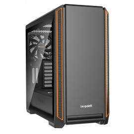 be quiet! Silent Base 601 Window Midi-Tower Negro, Naranja carcasa de ordenador BGW25