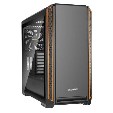 be quiet! Silent Base 601 Window Midi-Tower Negro, Naranja carcasa de ordenador BGW25
