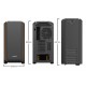 be quiet! Silent Base 601 Window Midi-Tower Negro, Naranja carcasa de ordenador BGW25