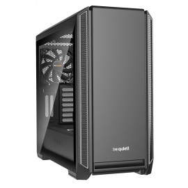 be quiet! Silent Base 601 Window Midi-Tower Negro, Plata carcasa de ordenador BGW27