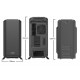 be quiet! Silent Base 801 Window Midi-Tower Negro carcasa de ordenador BGW29
