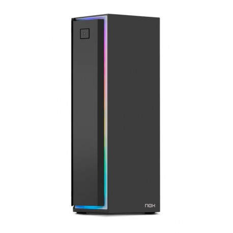 NOX Infinity Neon Midi-Tower Negro carcasa de ordenador NXINFTYNEON