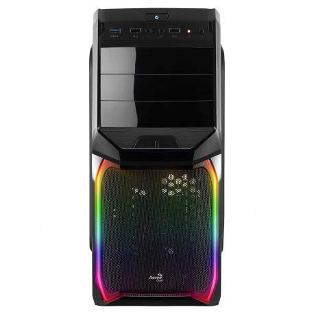 Aerocool V3X RGB Midi-Tower Negro carcasa de ordenador ACCM-PV11014.11