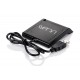 Sveon lector de tarjeta inteligente Interior Negro USB 2.0 SCT022M