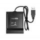 Sveon lector de tarjeta inteligente Interior Negro USB 2.0 SCT022M