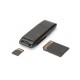 ASSMANN Electronic lector de tarjeta USB 2.0 Negro da-70310-3